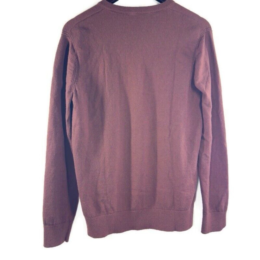 Theory Sweater Women's Medium Fitted V Neck Luxe Merino Wool - Picture 2 of 8
